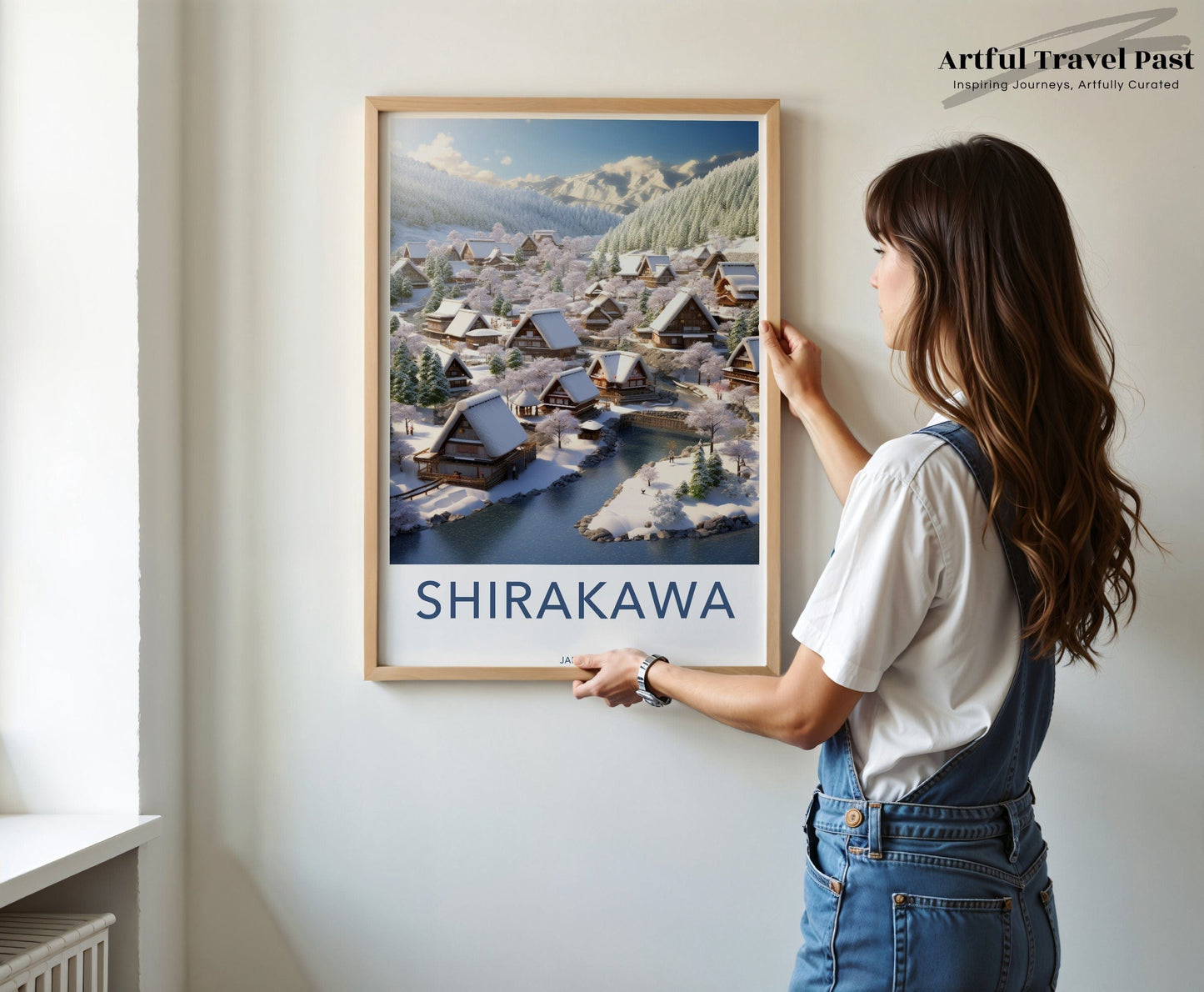 Shirakawa Poster - Japan Wall Art