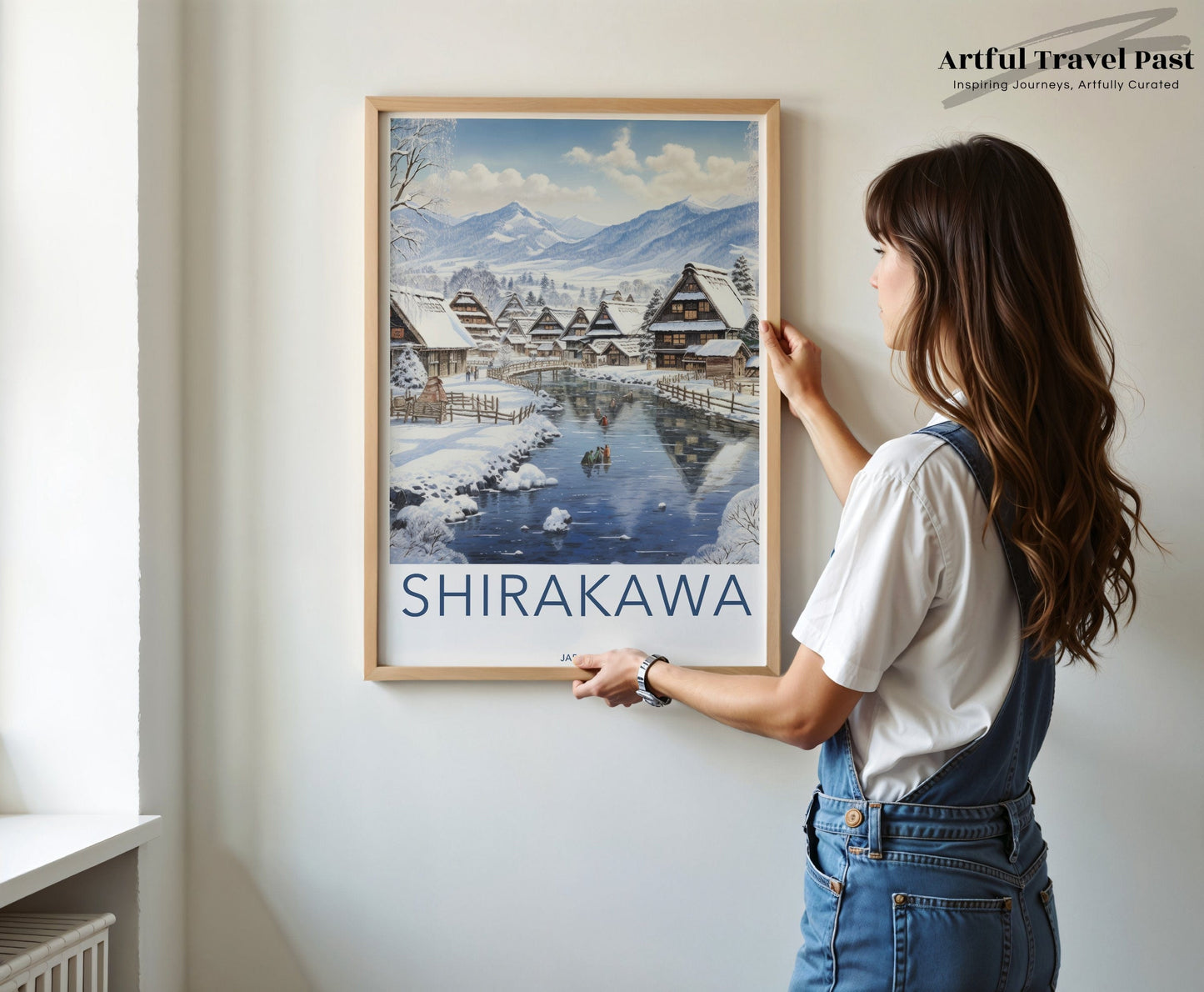 Shirakawa Poster - Japan Wall Art