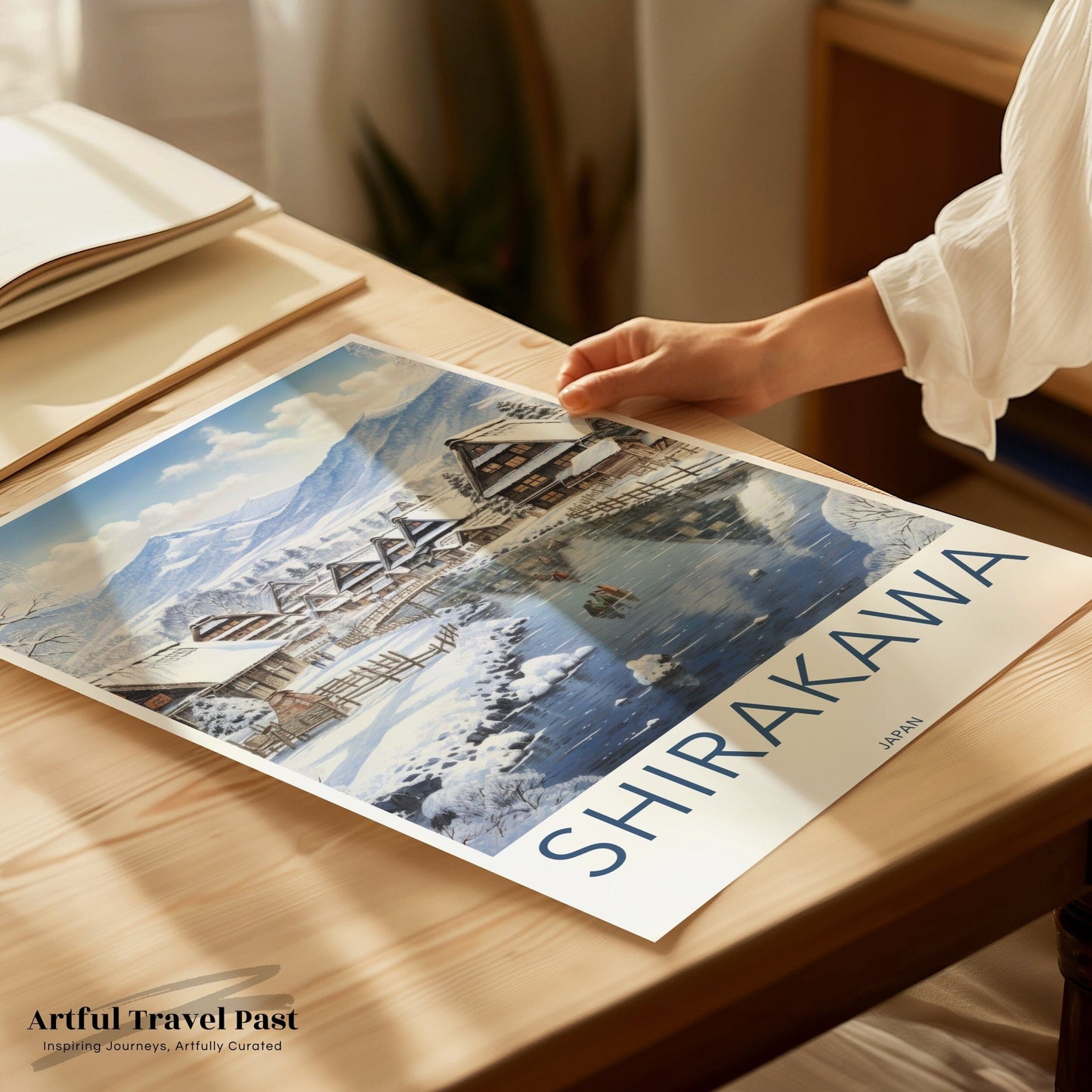 Shirakawa Poster - Japan Wall Art