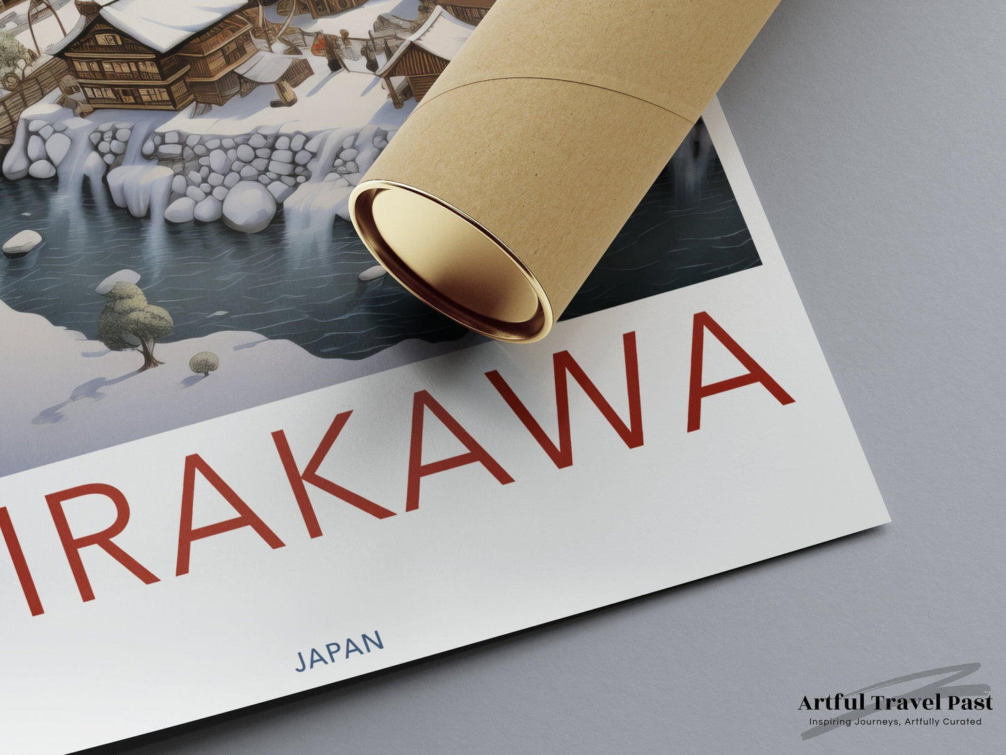 Shirakawa Poster - Japan Wall Art