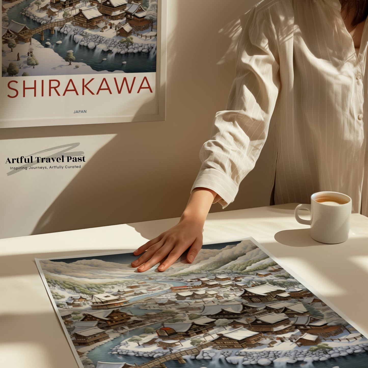 Shirakawa Poster - Japan Wall Art
