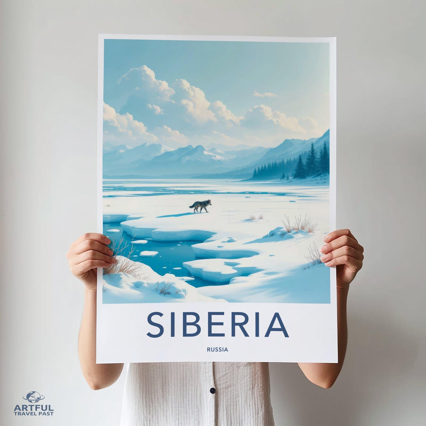 Siberia Poster | Russia Wall Art | Eastern Europe Decor