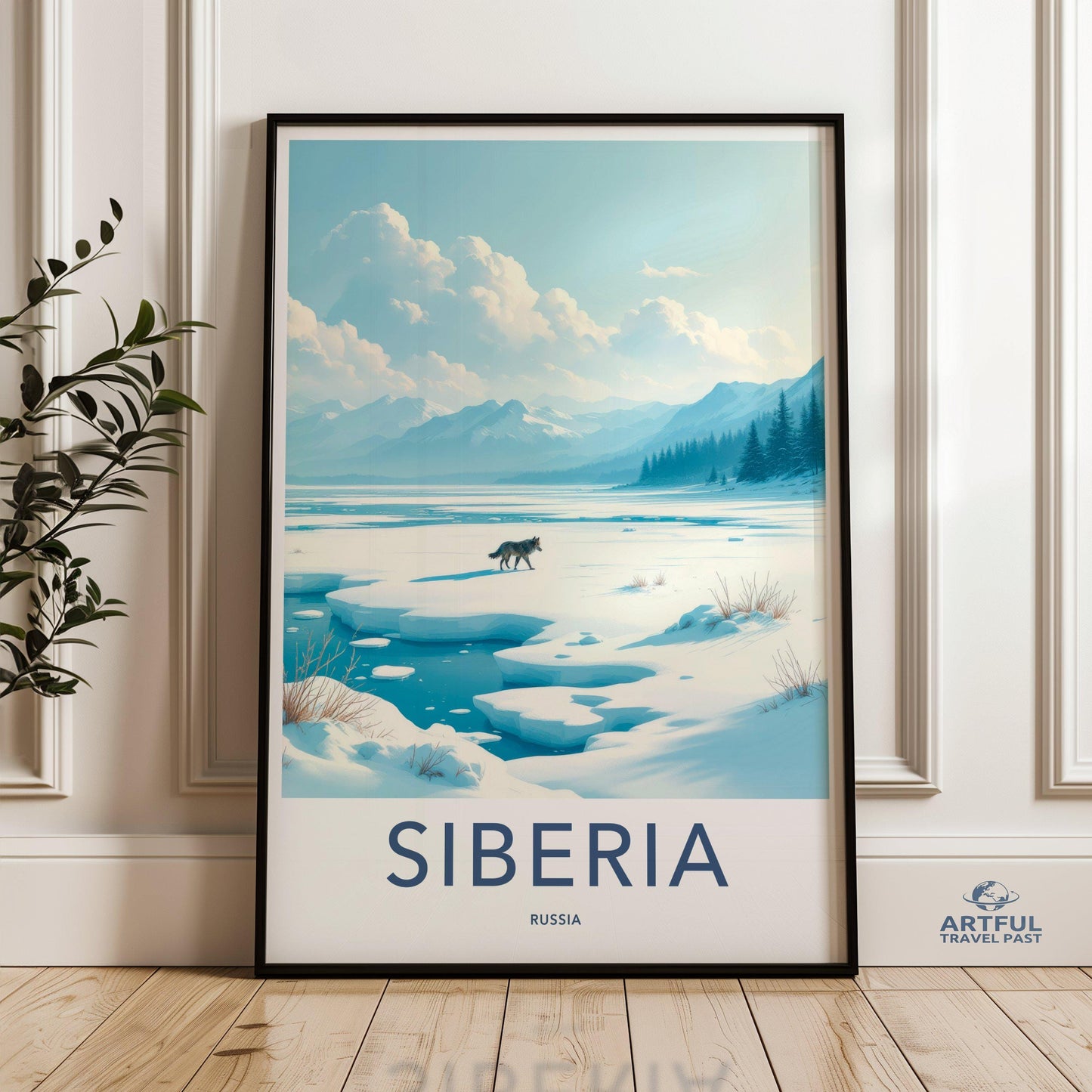 Siberia Poster | Russia Wall Art | Eastern Europe Decor