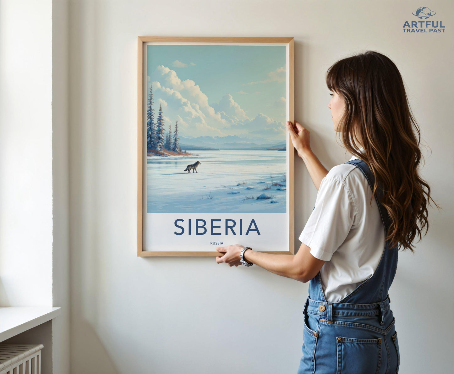 Siberia Poster | Russia Wall Art | Eastern Europe Decor