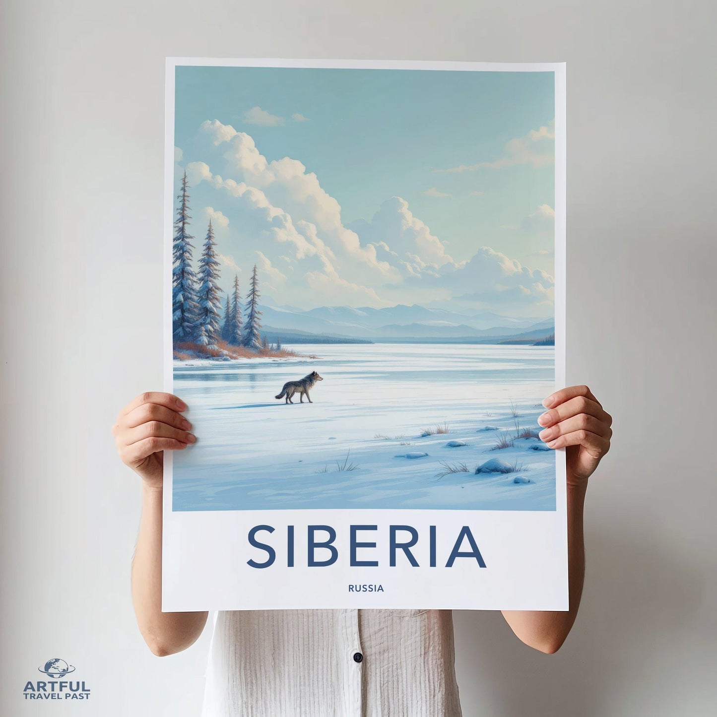 Siberia Poster | Russia Wall Art | Eastern Europe Decor