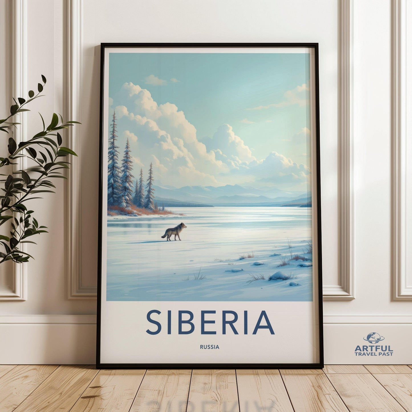 Siberia Poster | Russia Wall Art | Eastern Europe Decor