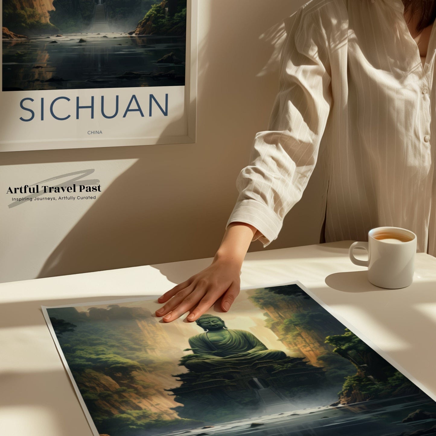 Sichuan Poster | China Wall Art | Asia Decor