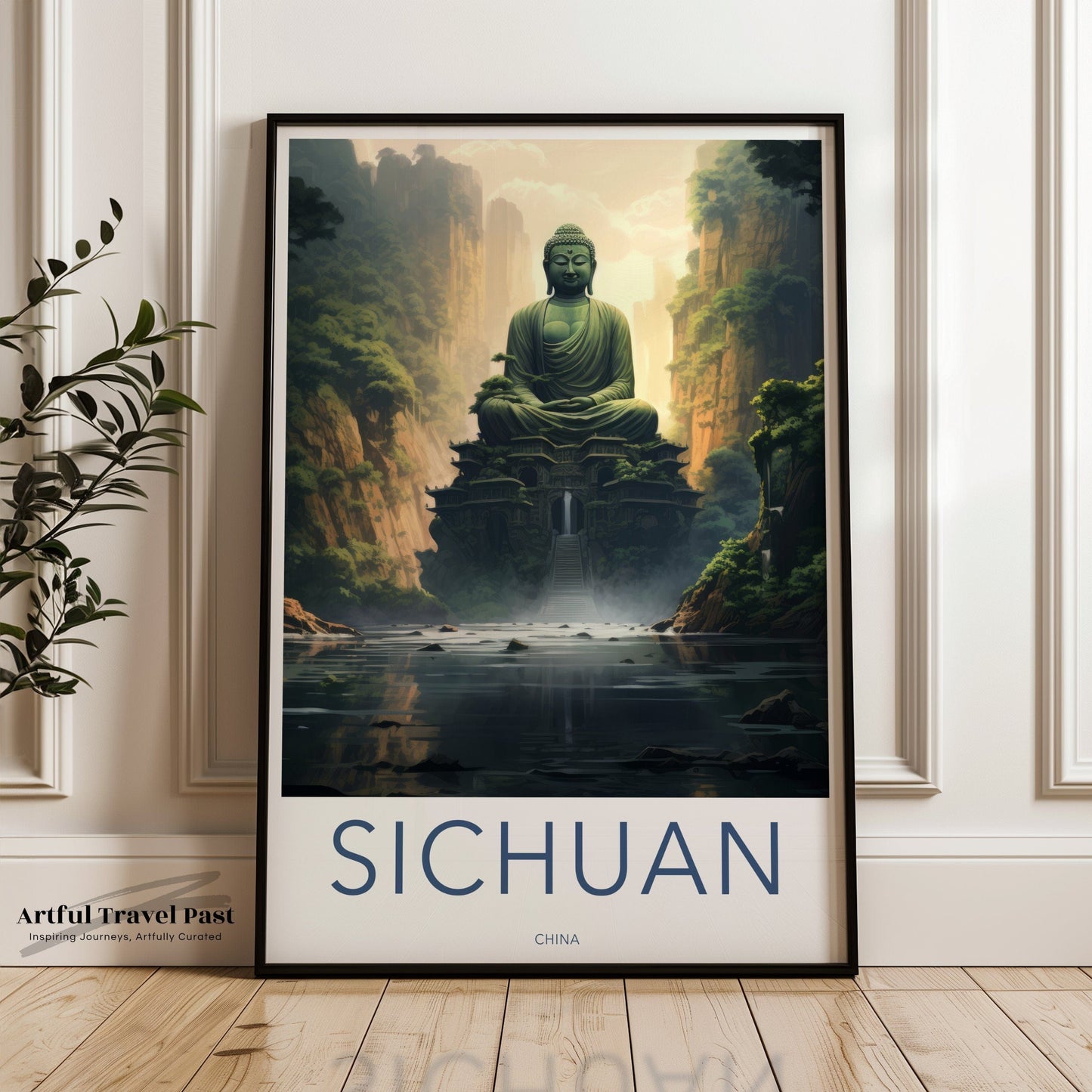 Sichuan Poster | China Wall Art | Asia Decor