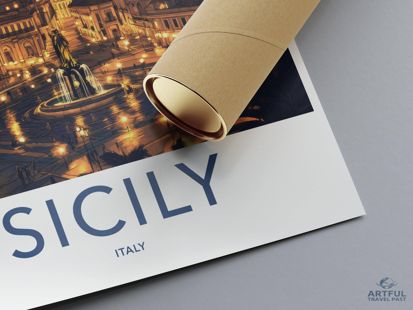 Sicily Poster - Italy Wall Art