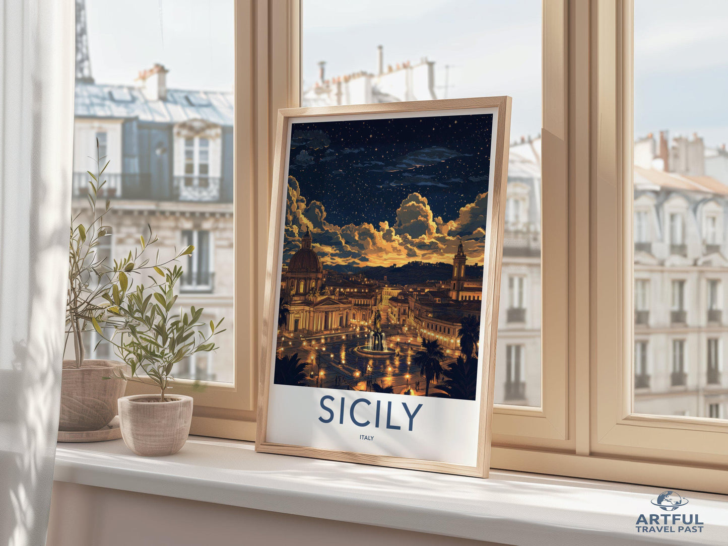 Sicily Poster - Italy Wall Art