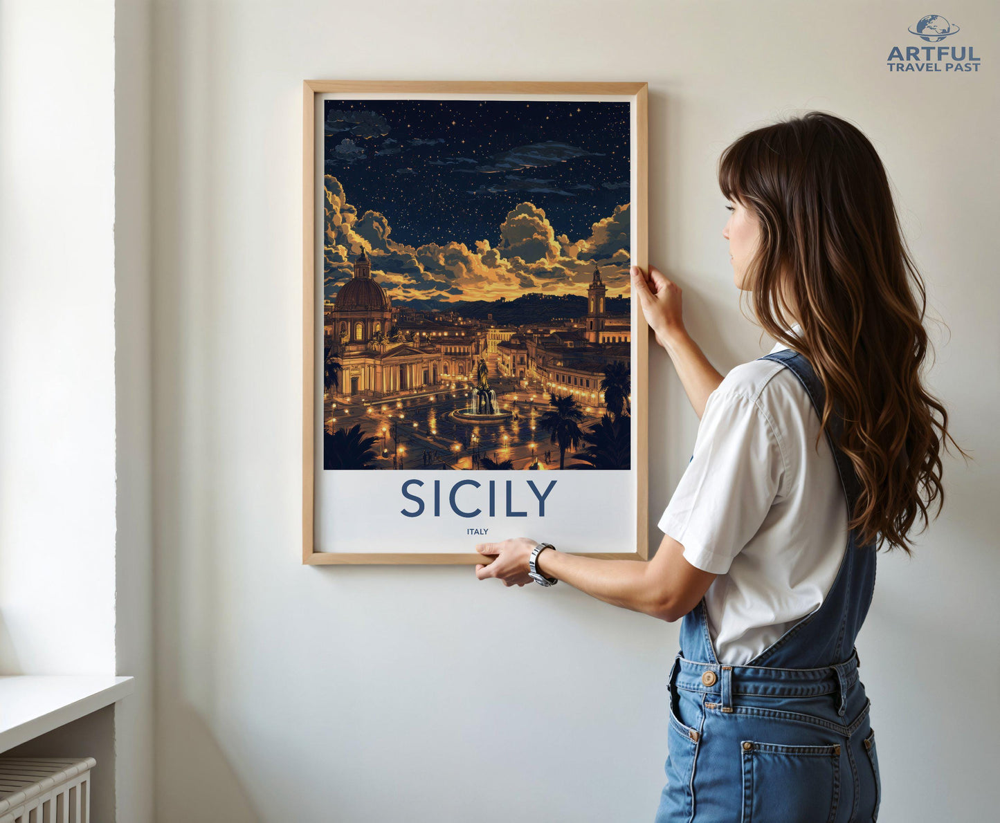 Sicily Poster - Italy Wall Art