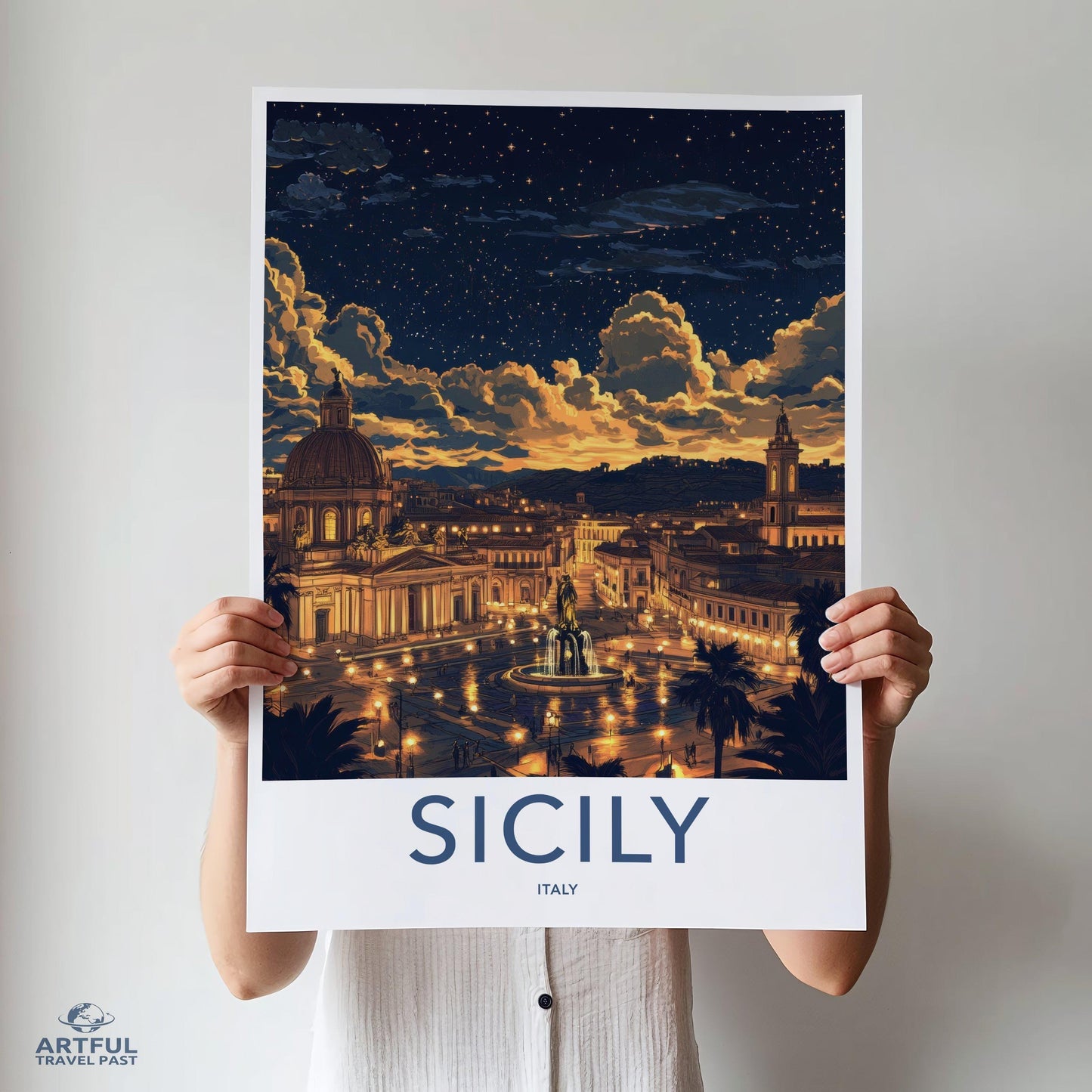 Sicily Poster - Italy Wall Art