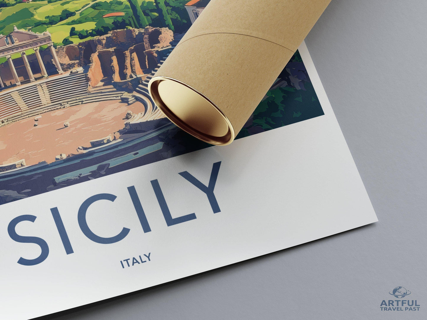 Sicily Poster - Italy Wall Art