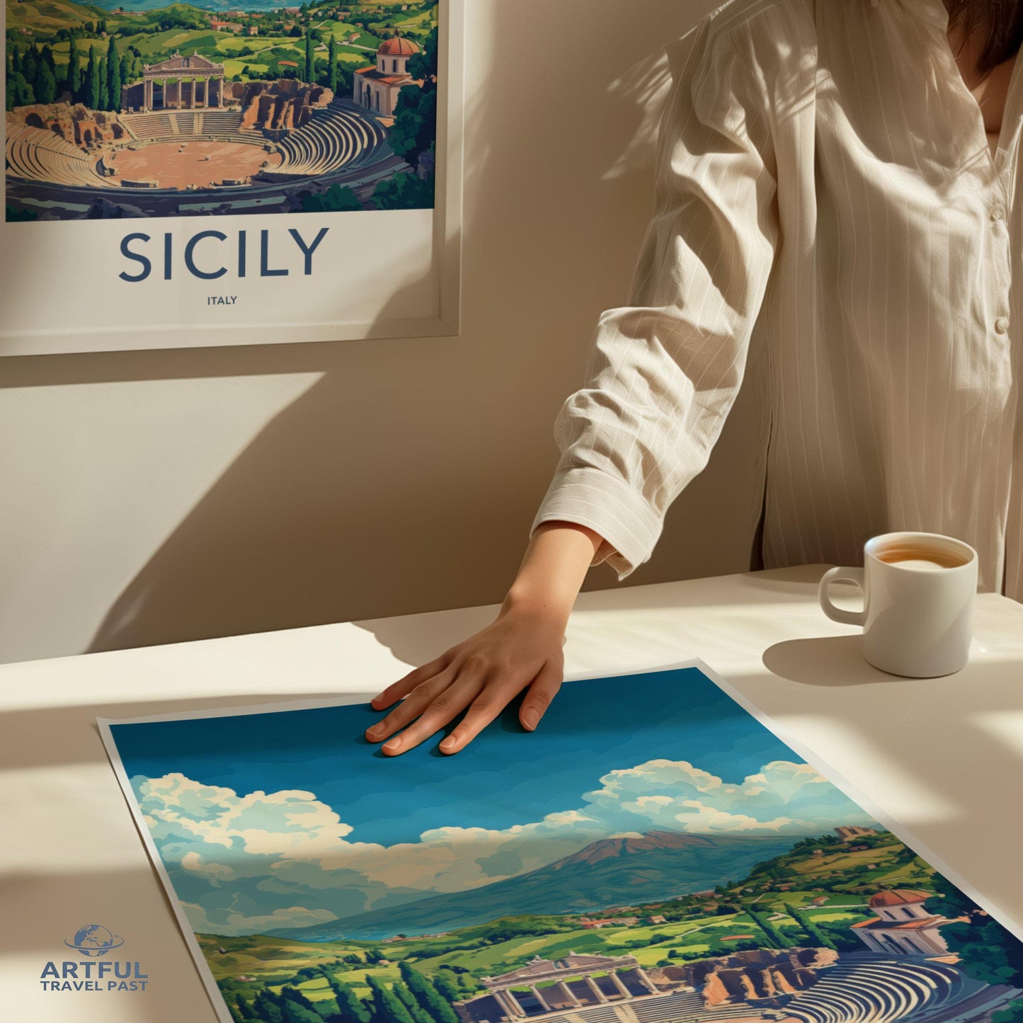 Sicily Poster - Italy Wall Art