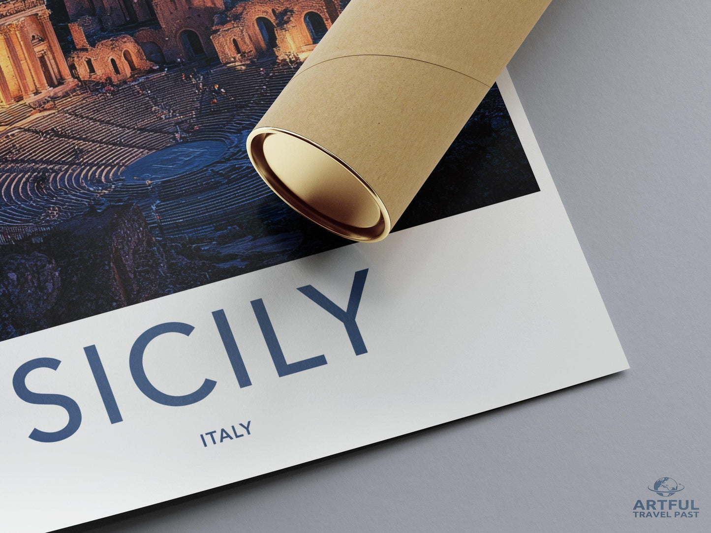 Sicily Poster | Italy Wall Art | Europe Decor