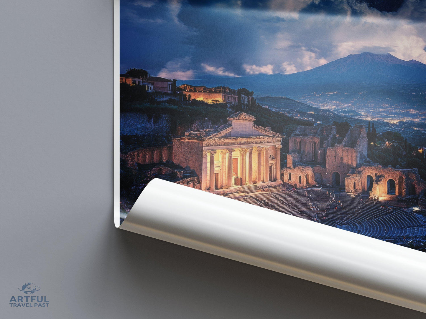 Sicily Poster | Italy Wall Art | Europe Decor