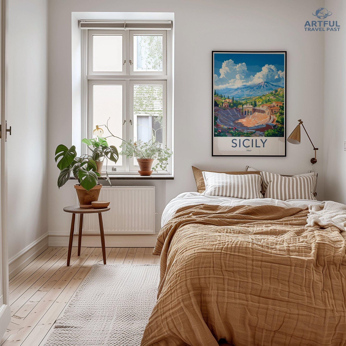 Sicily Poster | Italy Wall Art | Europe Decor