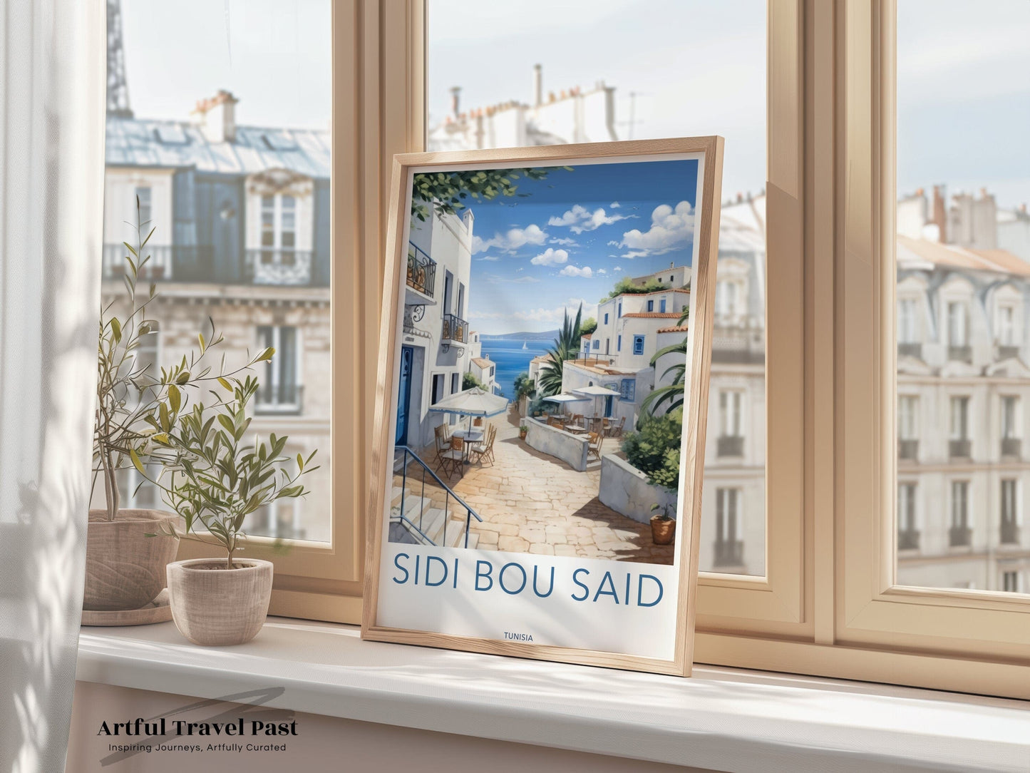 Sidi Bou Said Poster - Tunisia Wall Art