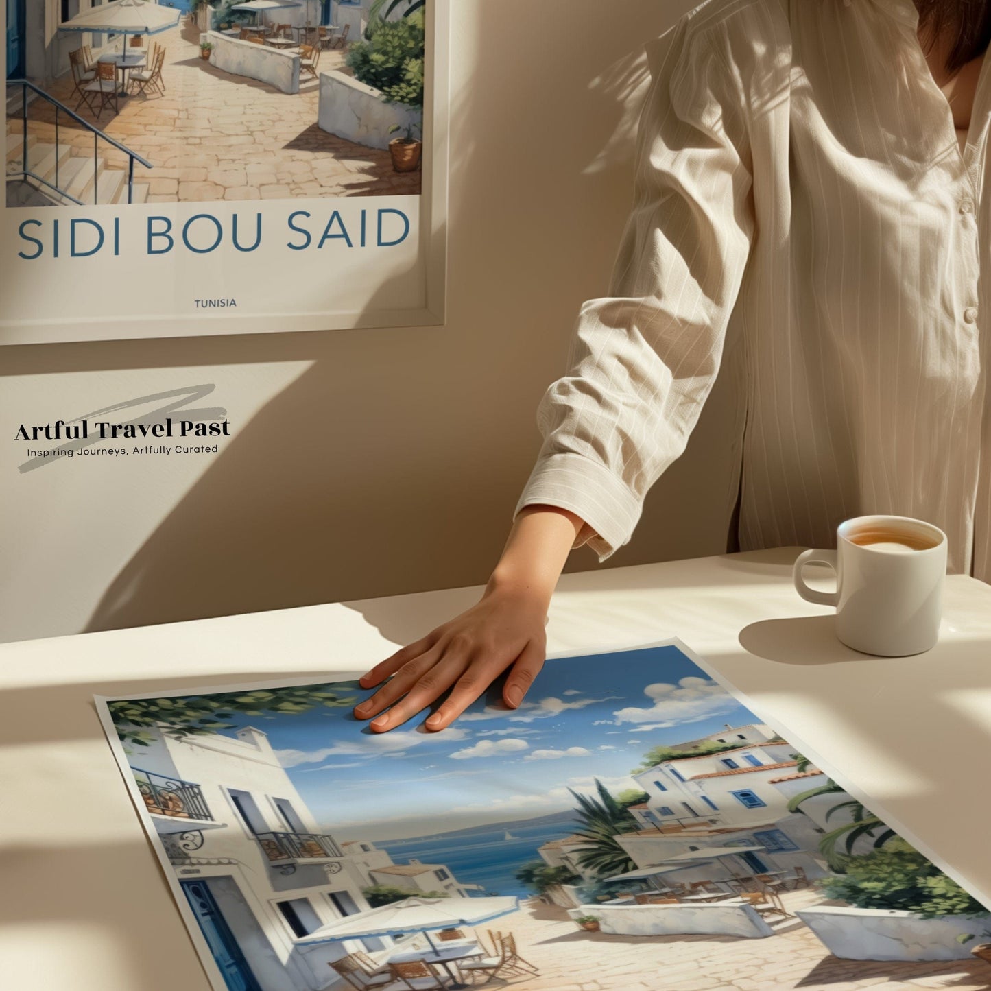 Sidi Bou Said Poster - Tunisia Wall Art