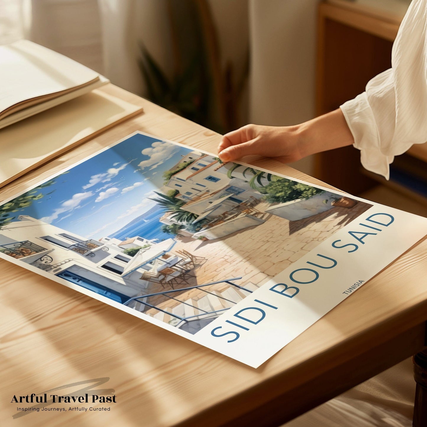 Sidi Bou Said Poster - Tunisia Wall Art