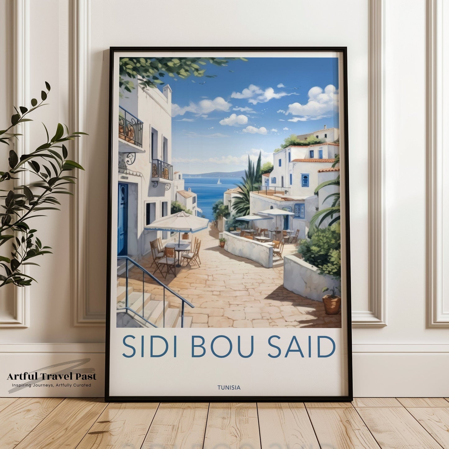 Sidi Bou Said Poster - Tunisia Wall Art