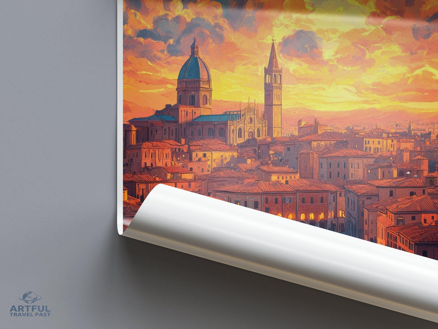 Siena Poster - Italy Wall Art
