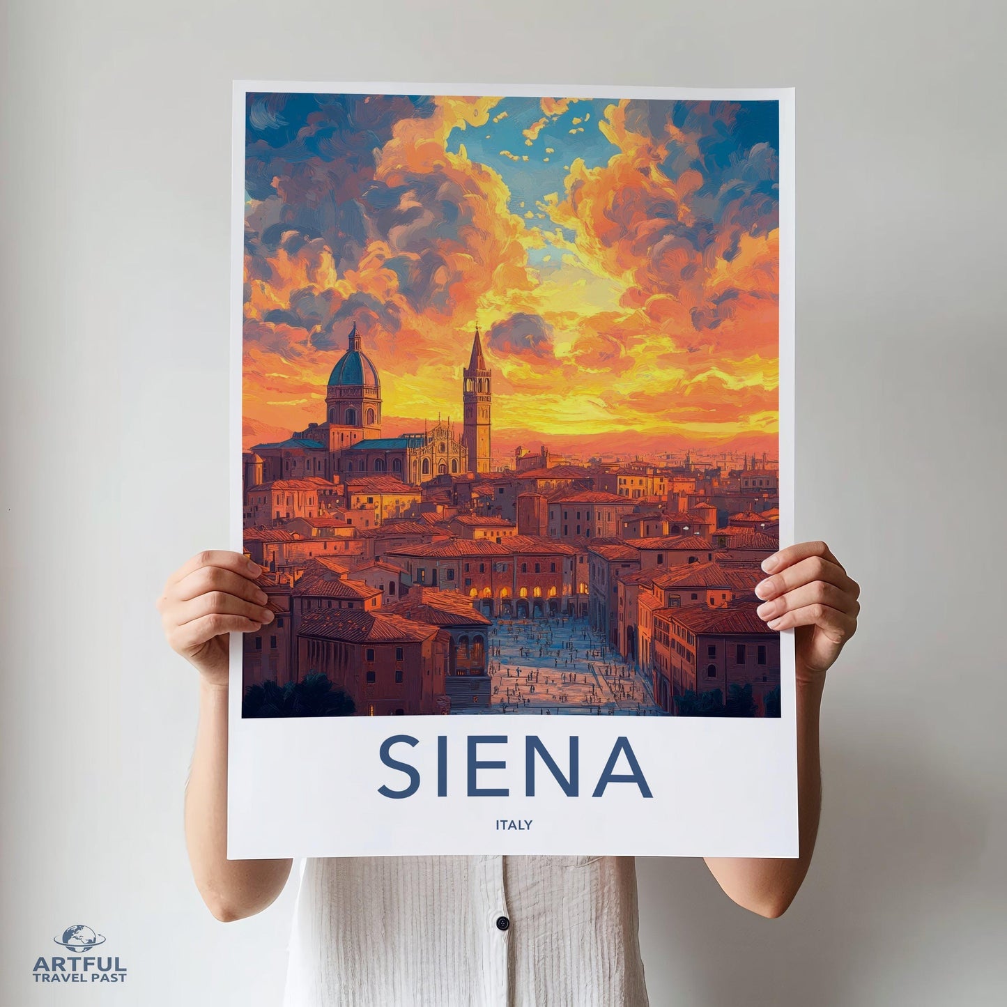Siena Poster - Italy Wall Art