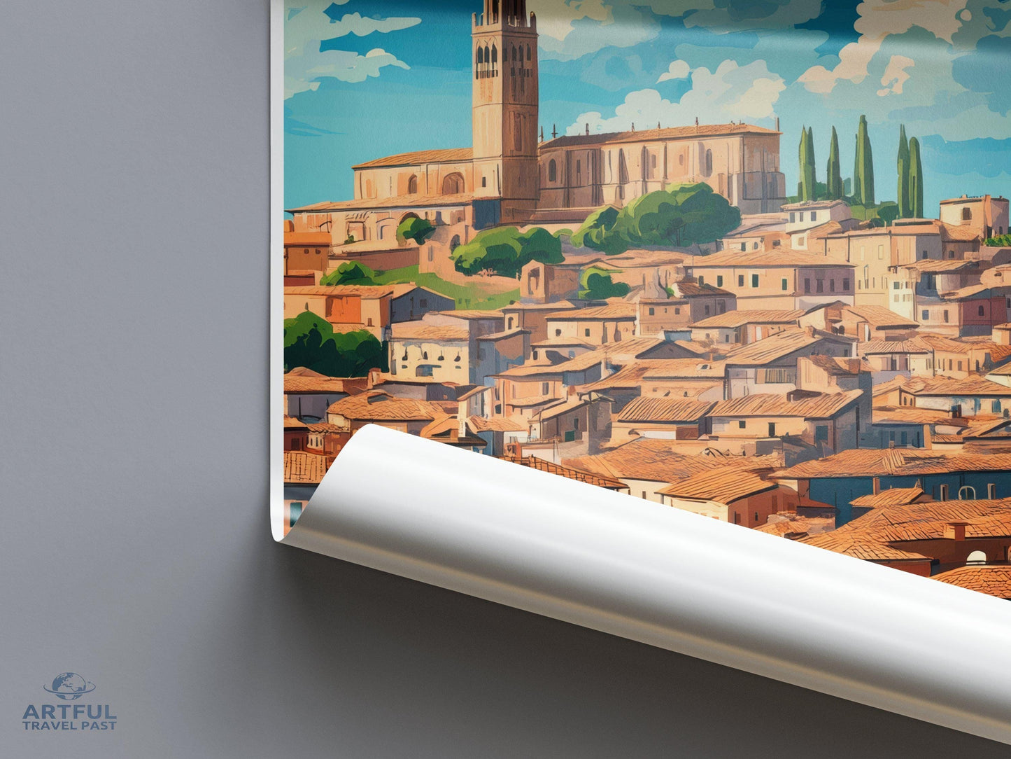 Siena Poster - Italy Wall Art
