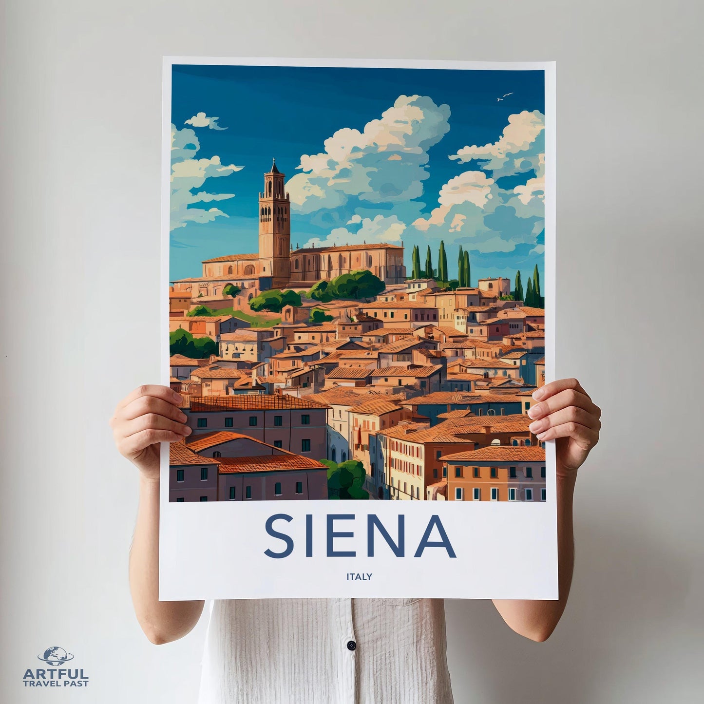 Siena Poster - Italy Wall Art