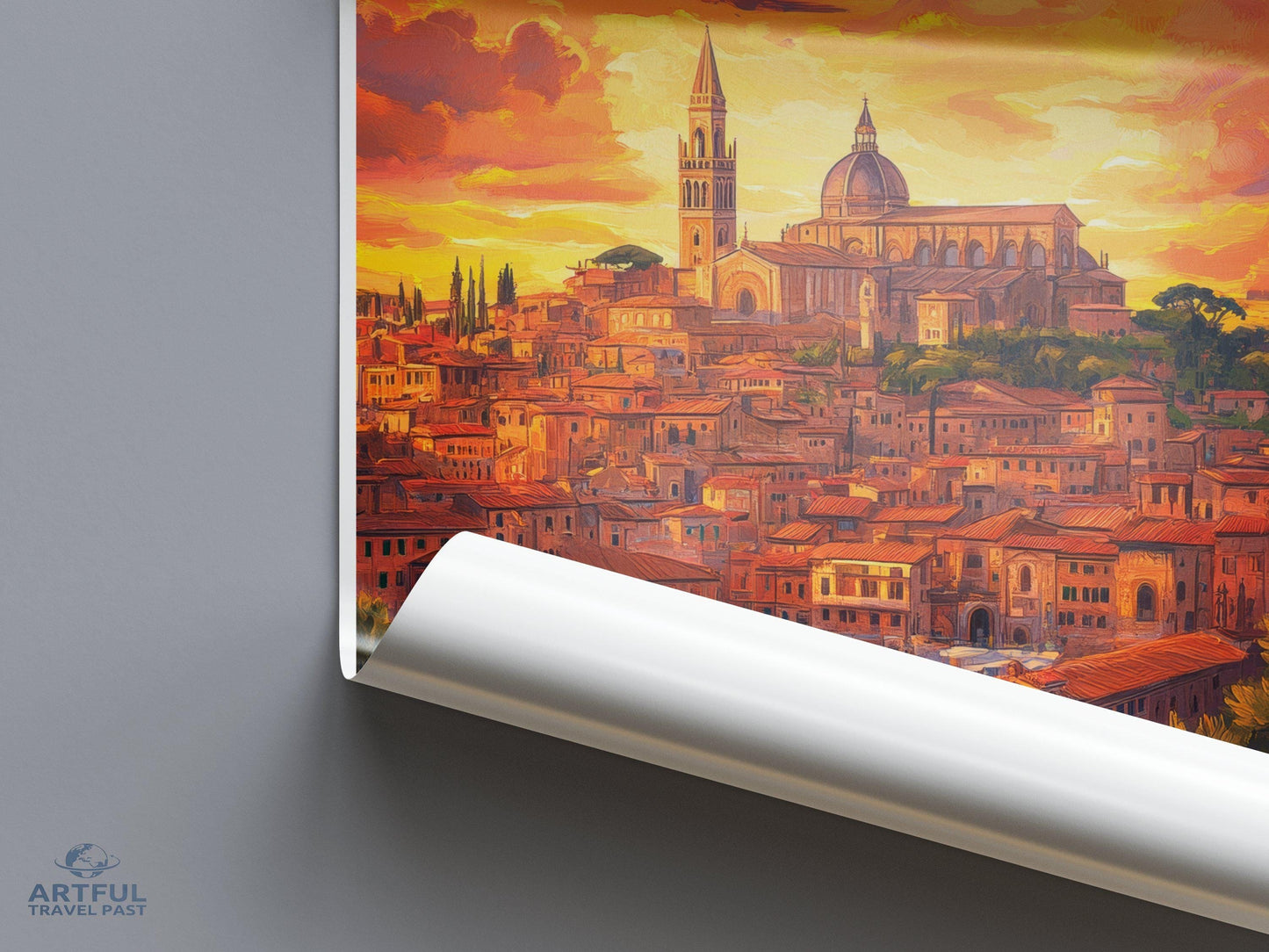 Siena Poster - Italy Wall Art