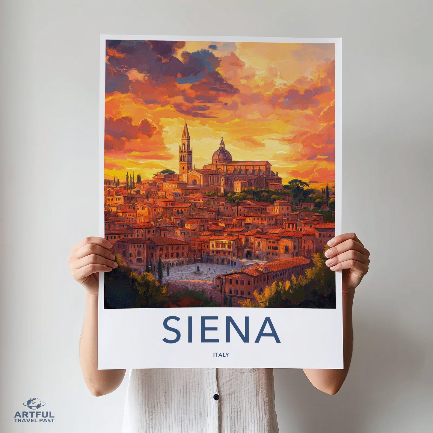 Siena Poster - Italy Wall Art