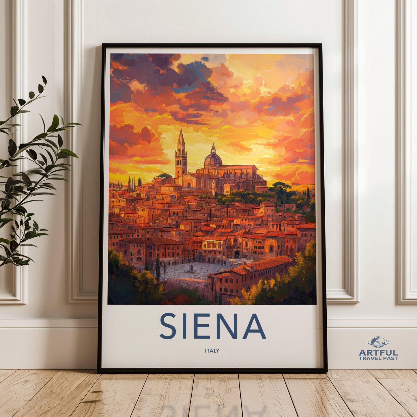 Siena Poster - Italy Wall Art