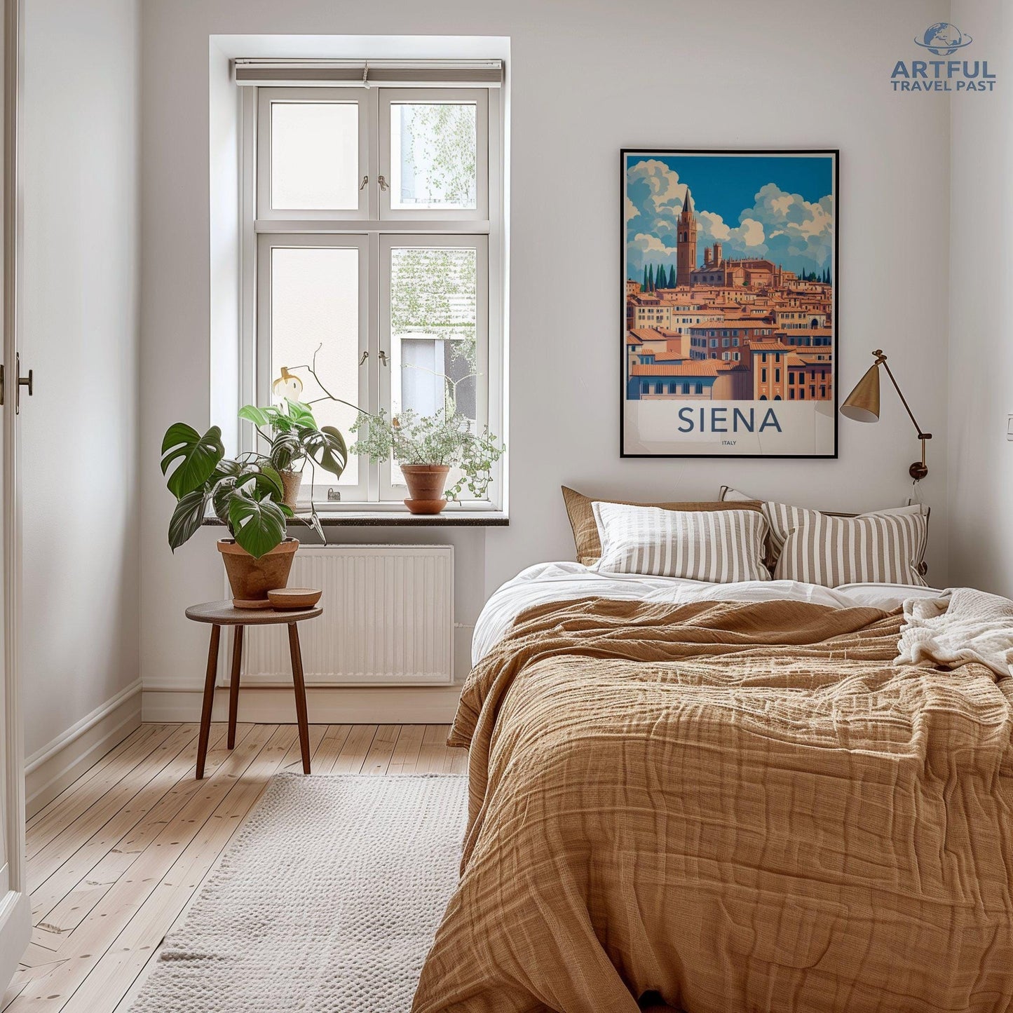 Siena Poster | Italy Wall Art | Europe Decor