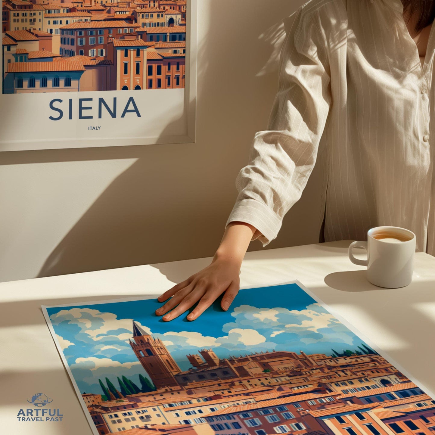 Siena Poster | Italy Wall Art | Europe Decor