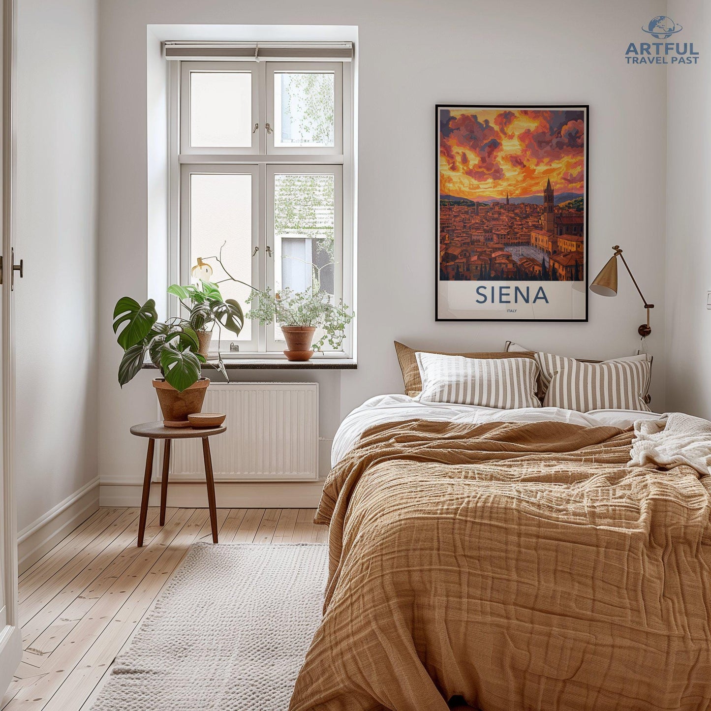 Siena Poster | Tuscany Wall Art | Italy Decor