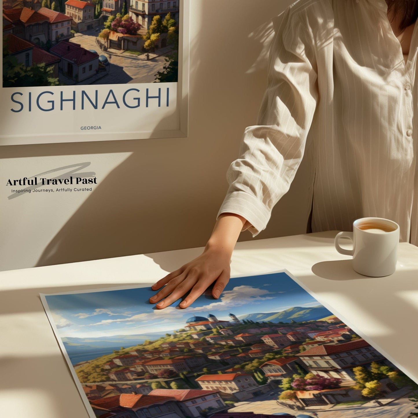 Sighnaghi Poster - Georgia Wall Art