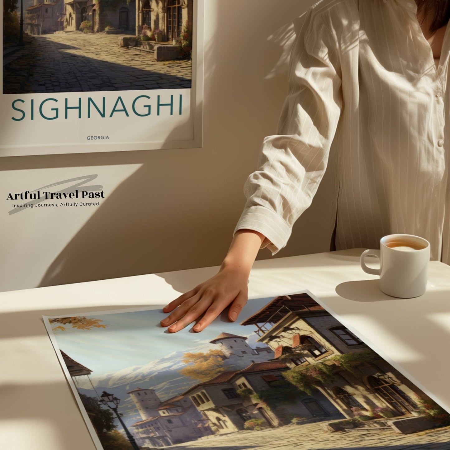 Sighnaghi Poster - Georgia Wall Art