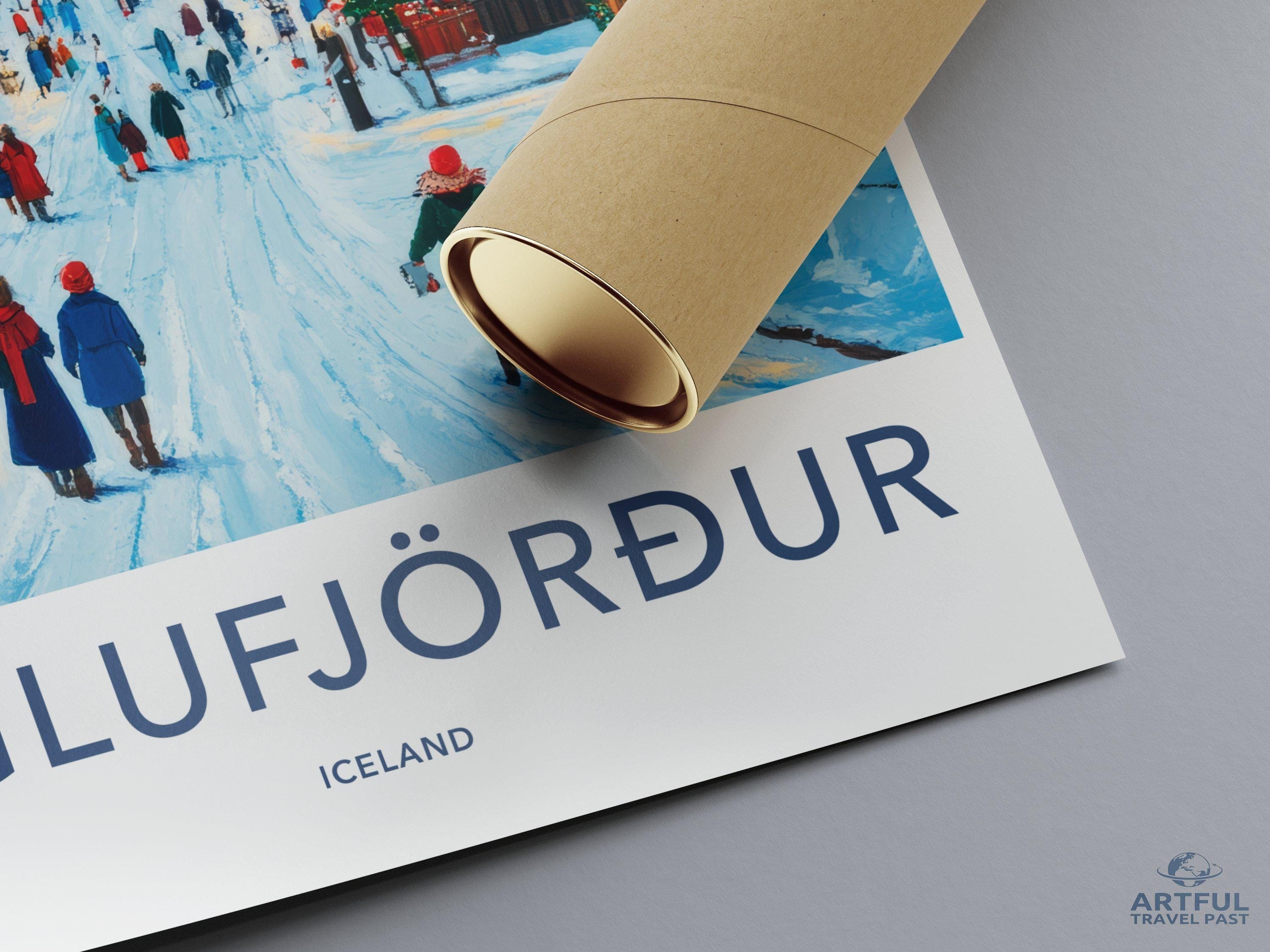 Siglufjörður Poster - Iceland Wall Art