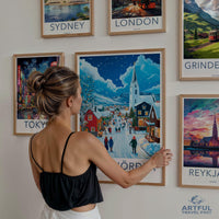 Siglufjörður Poster - Iceland Wall Art