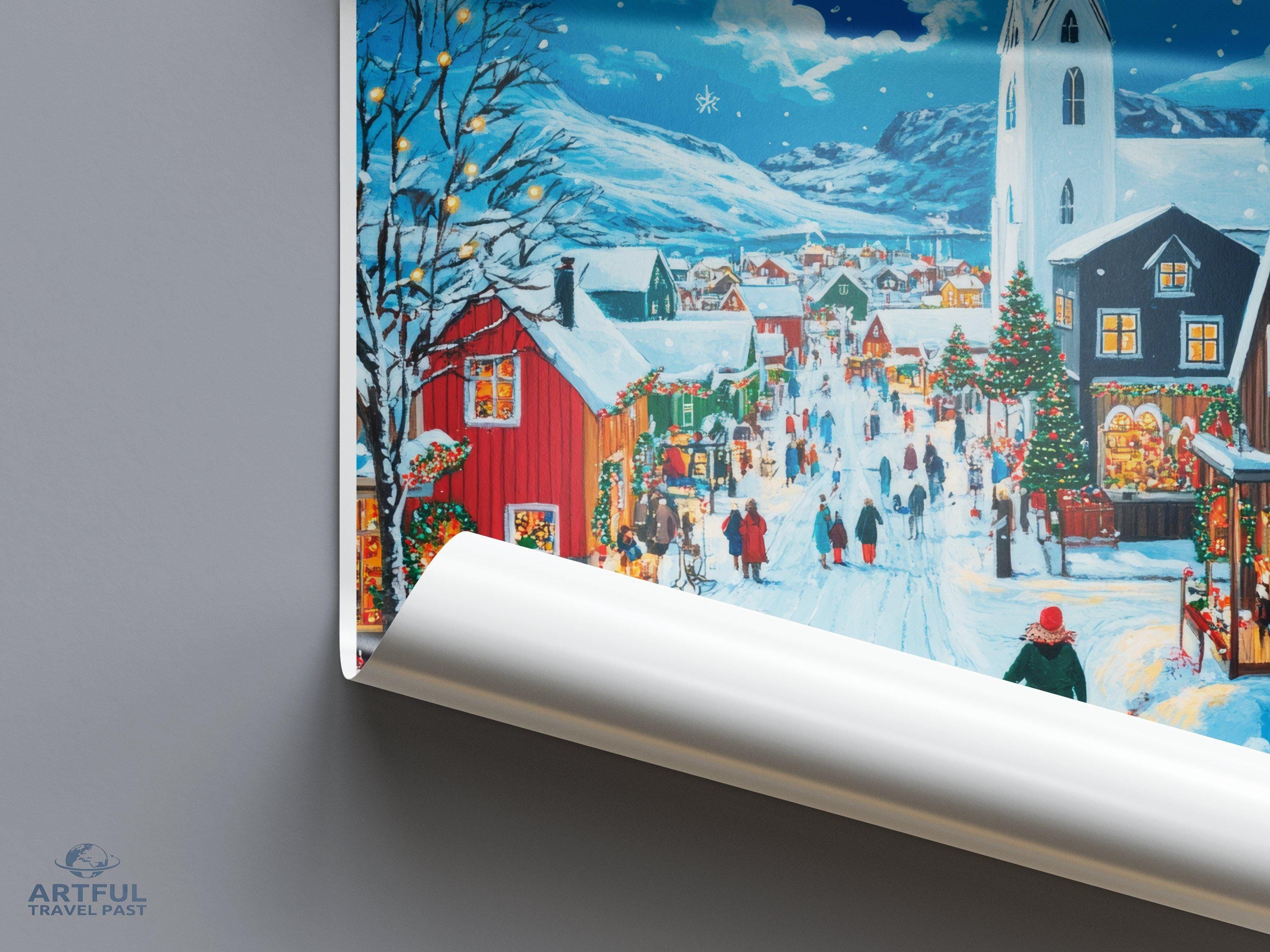 Siglufjörður Poster - Iceland Wall Art