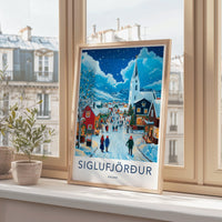 Siglufjörður Poster - Iceland Wall Art