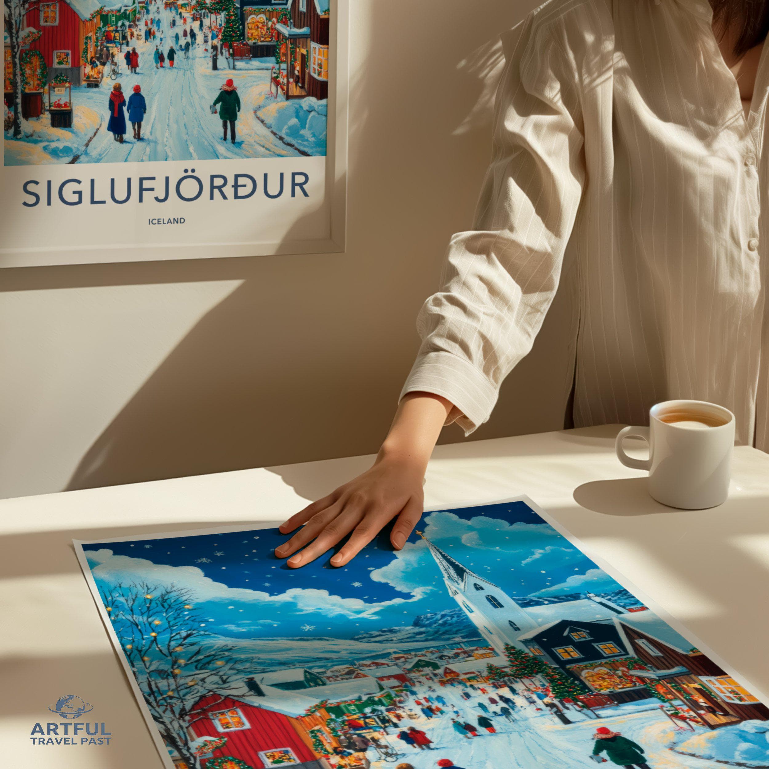 Siglufjörður Poster - Iceland Wall Art