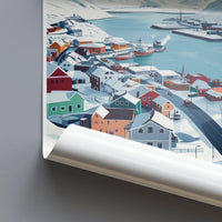 Siglufjörður Poster - Iceland Wall Art