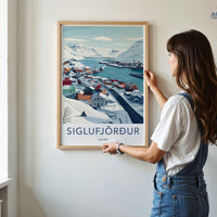 Siglufjörður Poster - Iceland Wall Art