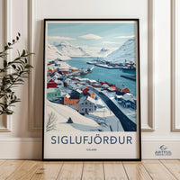 Siglufjörður Poster - Iceland Wall Art