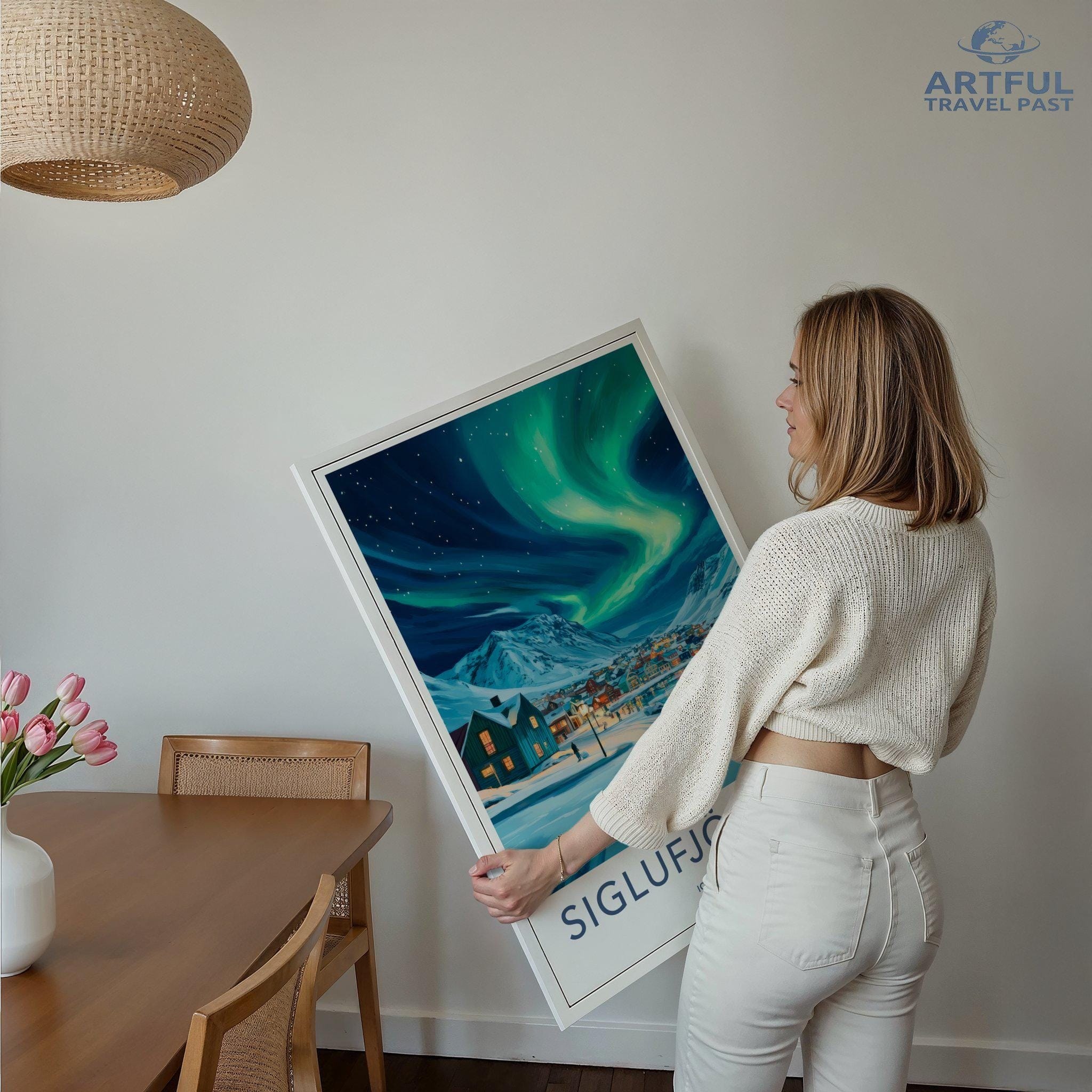 Siglufjörður Poster - Iceland Wall Art