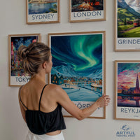 Siglufjörður Poster - Iceland Wall Art