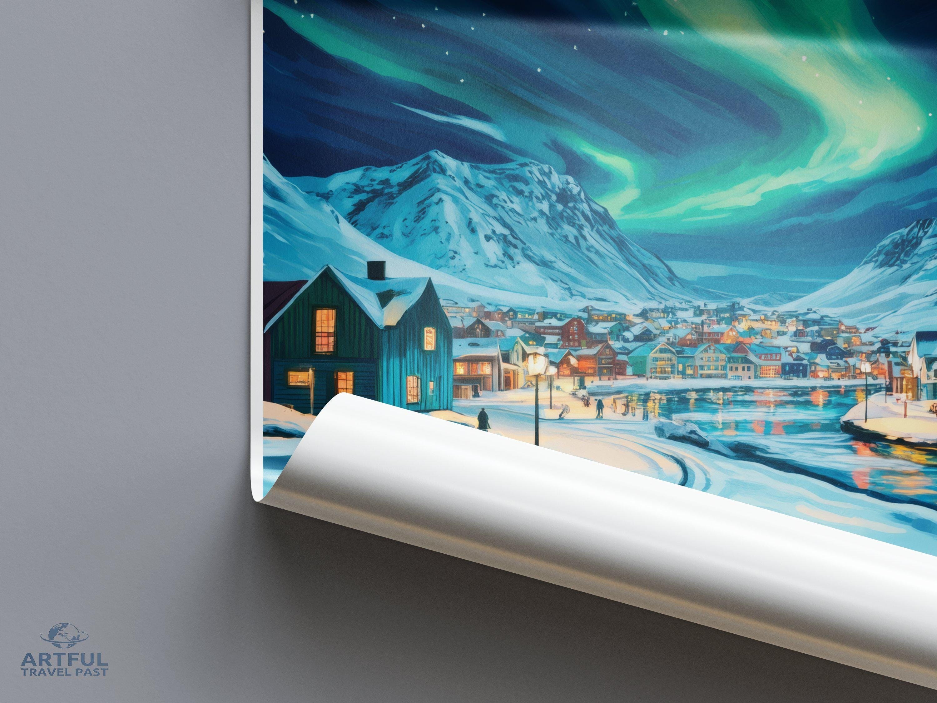 Siglufjörður Poster - Iceland Wall Art