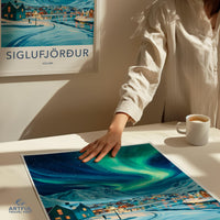 Siglufjörður Poster - Iceland Wall Art