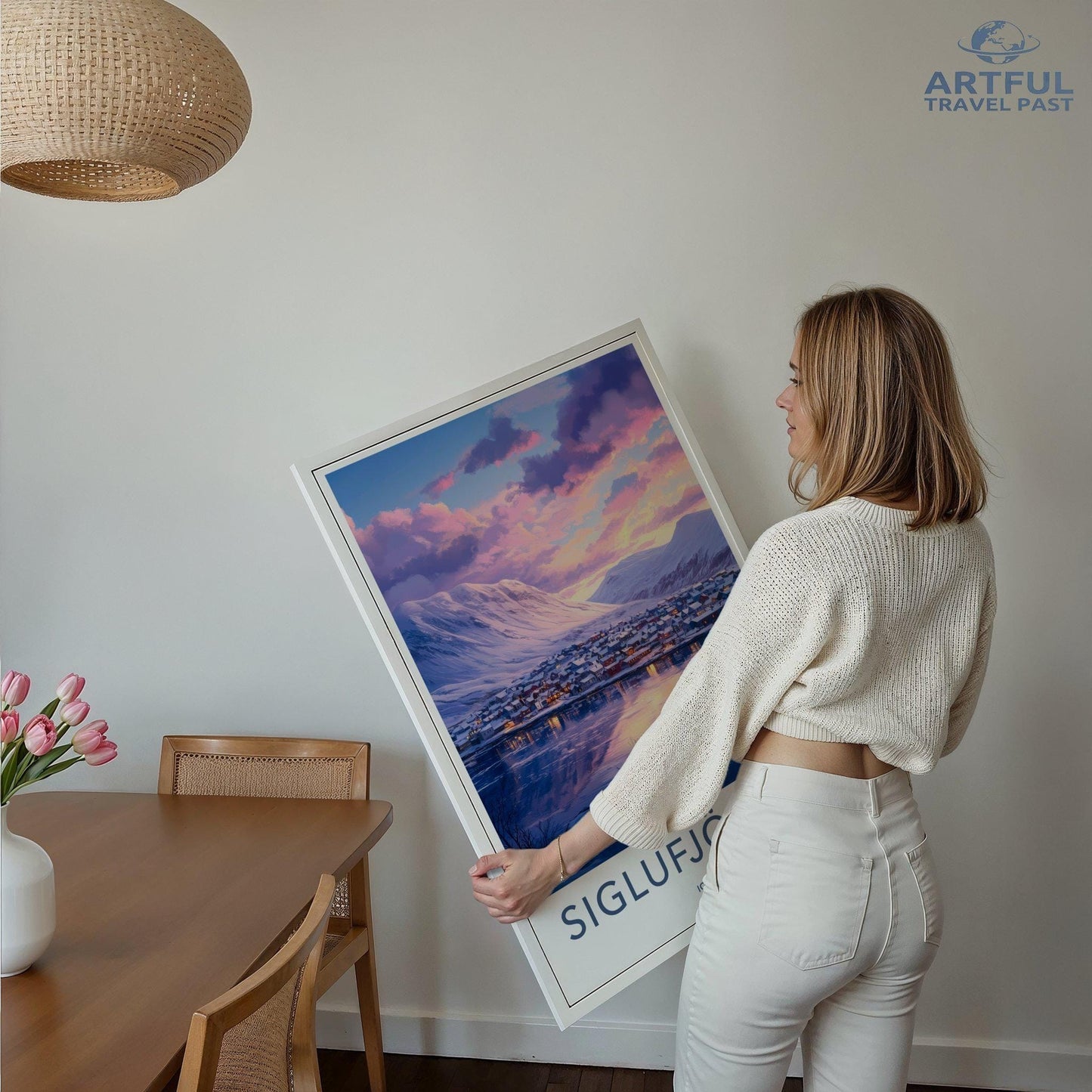 Siglufjörður Poster - Iceland Wall Art